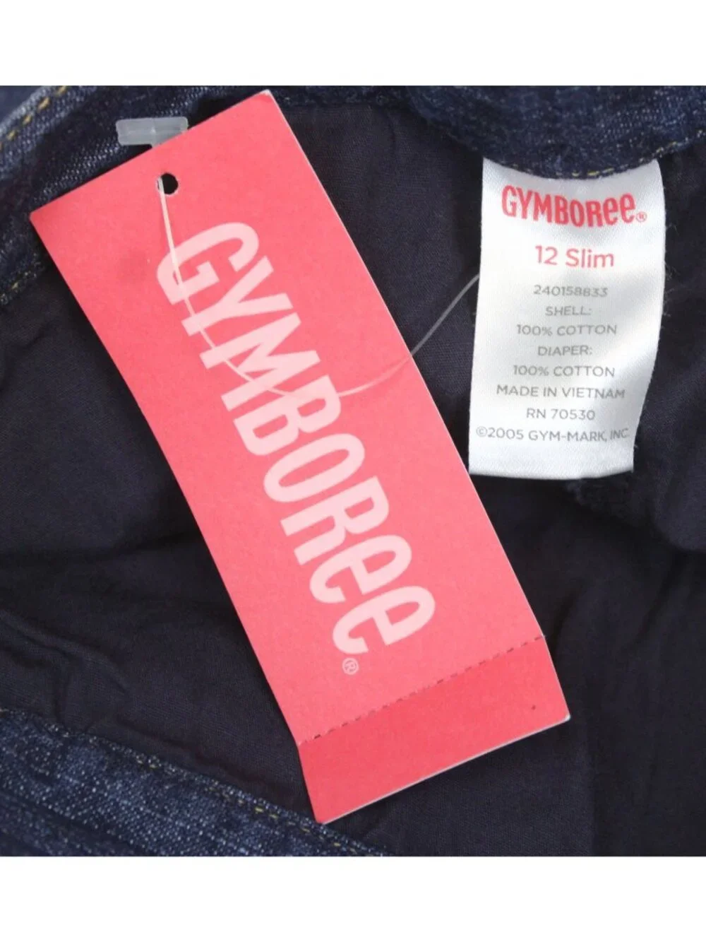 2006 Gymboree Summer Safari Denim Skorts Pleated Bows sz 12 Slim School Preppy